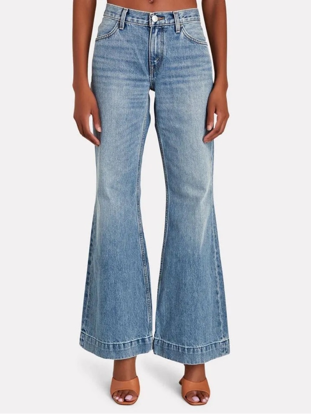 Re/Done 70s Low Rise Bell Bottom - Picture 4 of 4